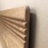 Fluted Wooden Bed Headboard.  - view 2