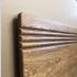 Fluted Wooden Bed Headboard.  - view 3