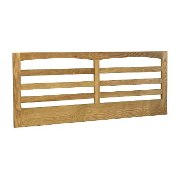Pegwell 5ft wooden headboard. Only 409
